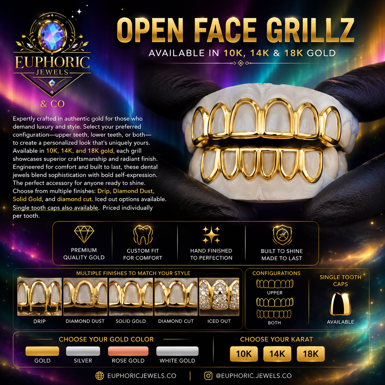 Open Face Grillz